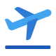 airplane take-off icon