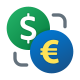 euro exchange icon