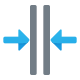 merge vertical icon