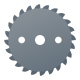 saw blade icon